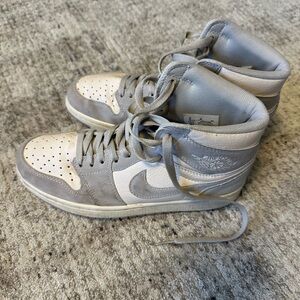 Jordan Women's Sneakers - Gray and White